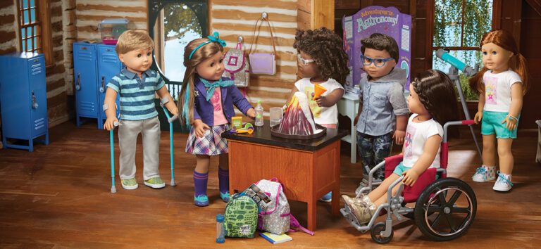 Dolls with Disabilities Play Up Uniqueness