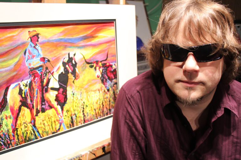 The Beautiful Artistic Vision of a Blind Artist