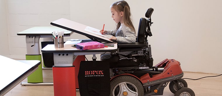 The Vision Table may fit your accessibility needs. 