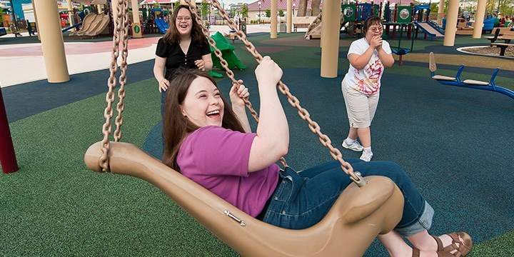 Inclusive playgrounds empower children of all abilities to learn and play. 