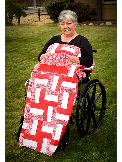 Wheelchair quilt 