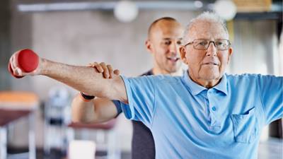 Exercise can help with osteoarthritis.