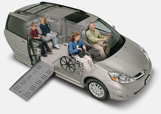 Vehicles can be adapted to fit the needs of drivers with disabilities.