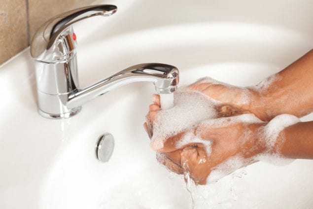 Obsessive handwashing can be a symptom of OCD.