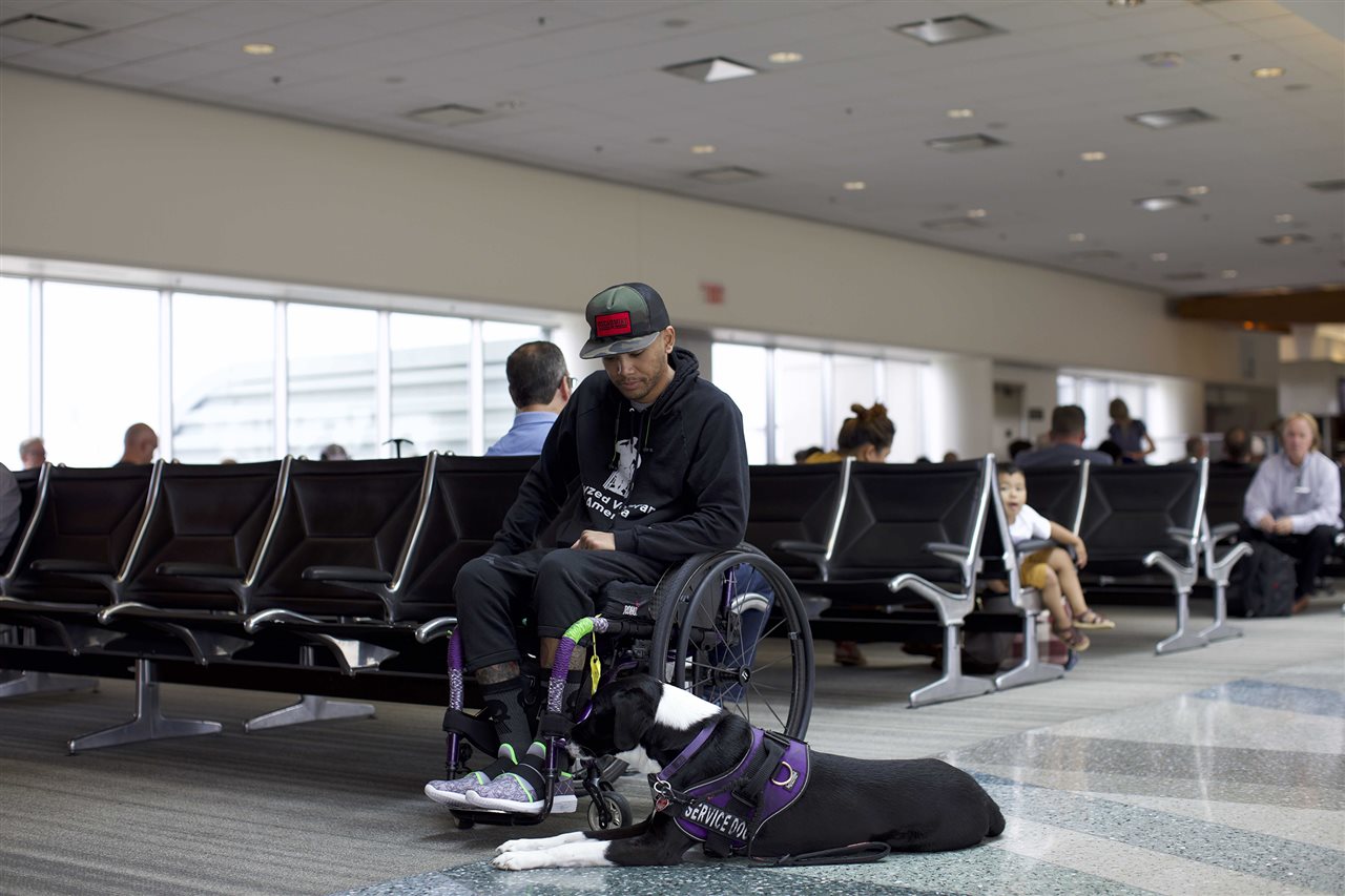 Air travel can be dangerous for people with disabilities. 