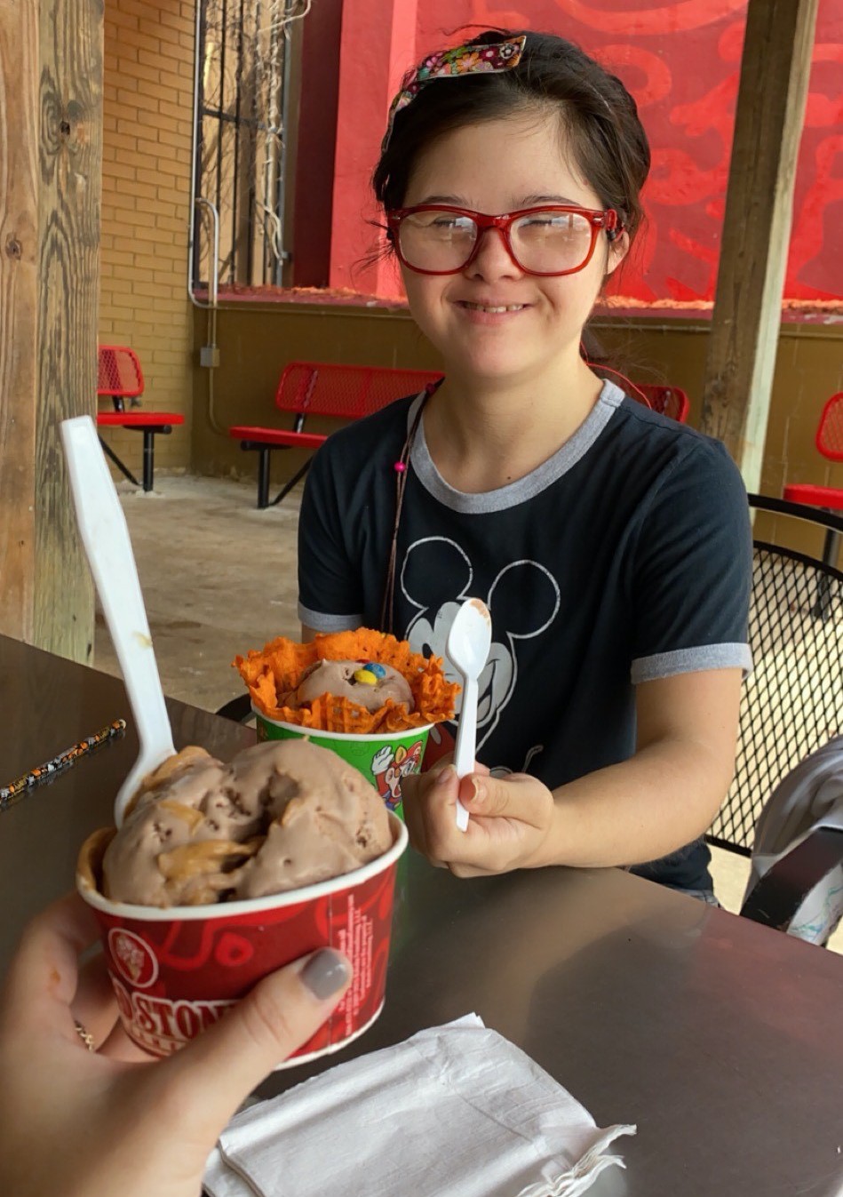Here's a way to support persons with disabilities: eat the Better Together Creation at Cold Stone.