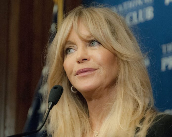 Actress Goldie Hawn is a mental health advocate
