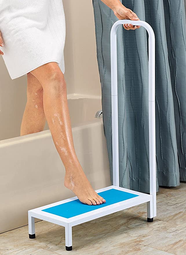 disability friendly shower step