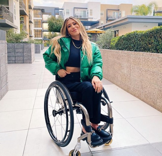 Chelsie Hill is a wheelchair-using dancer.