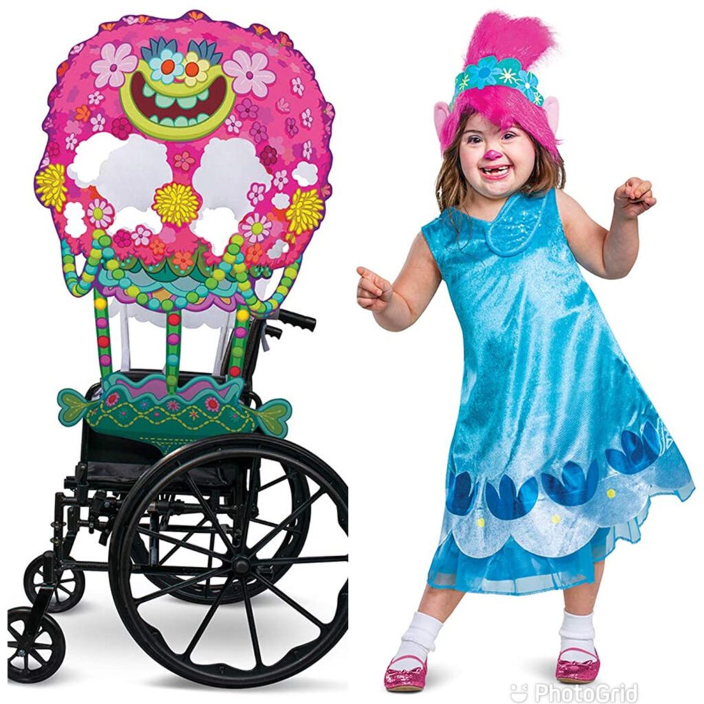 Poppy Trolls Adaptive Halloween Costume