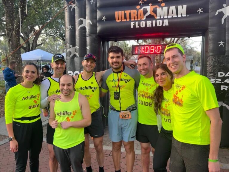 Blind Athlete Sets Ultraman Record Completing Double Ironman Race