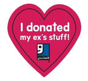 Goodwill's "Donate Your Ex's Stuff" campaign