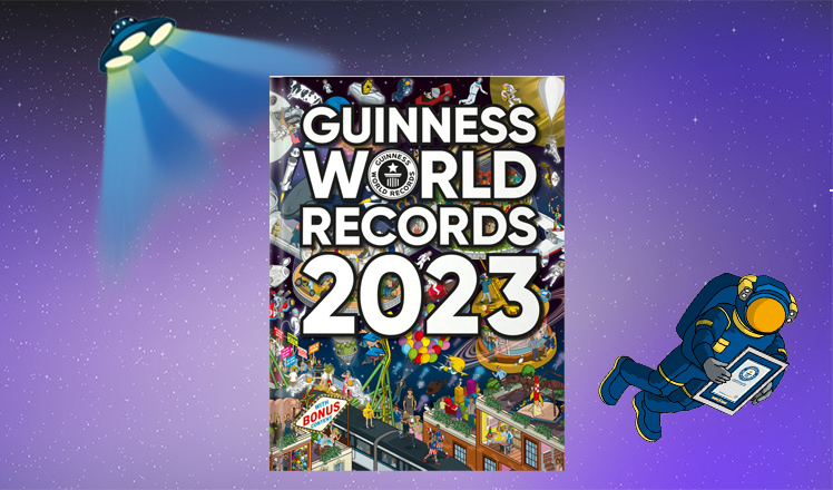 Guinness World Records 2023 book 