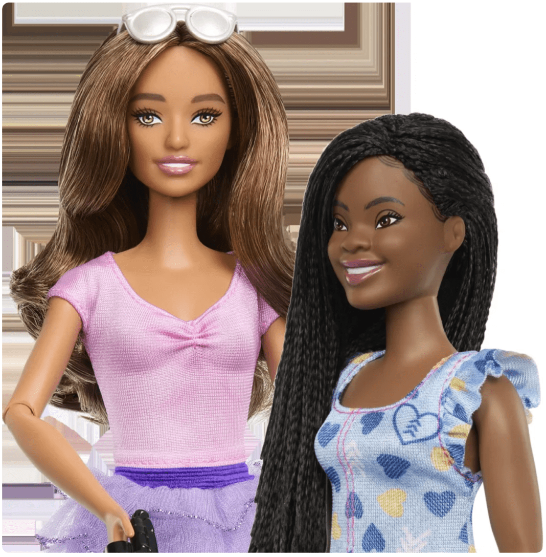 The Barbies were designed in collaboration with the American Foundation for the Blind and the National Down Syndrome Society.