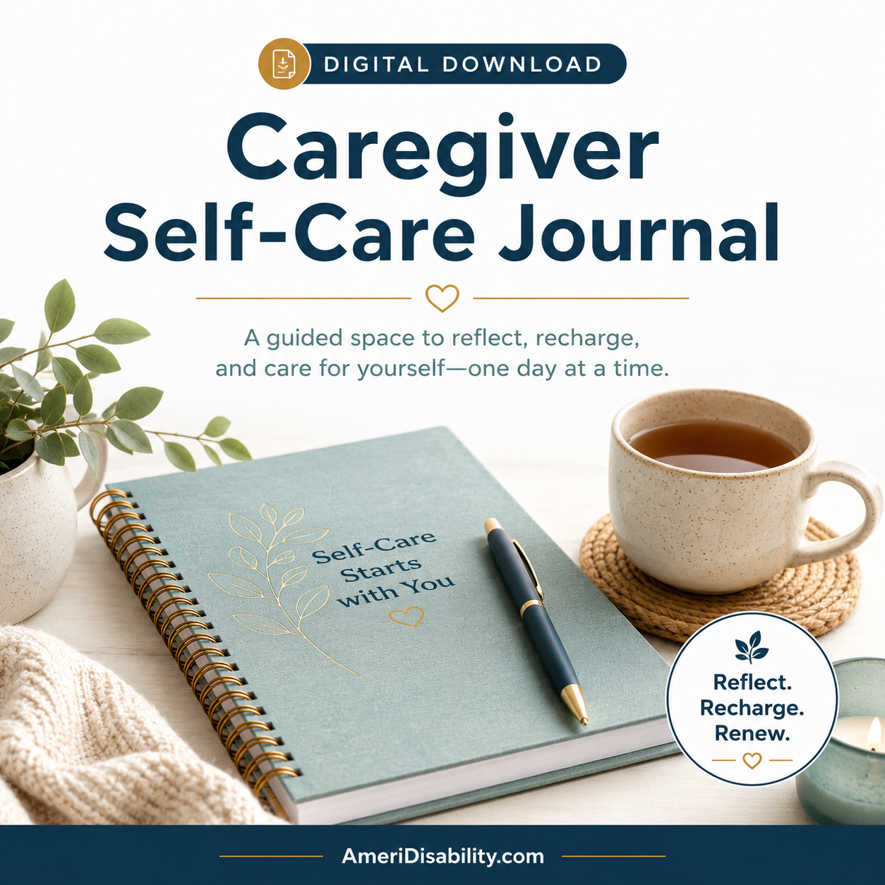 Caregiver Self-Care Journal