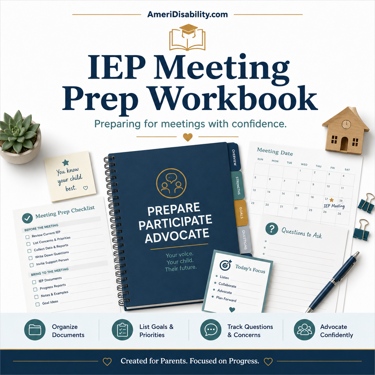 IEP Meeting Prep Workbook