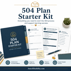504 Plan Starter Kit
