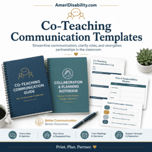 Co-Teaching Communication Templates