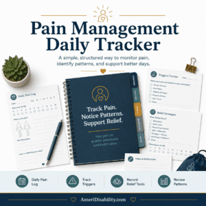 Pain Management Daily Tracker
