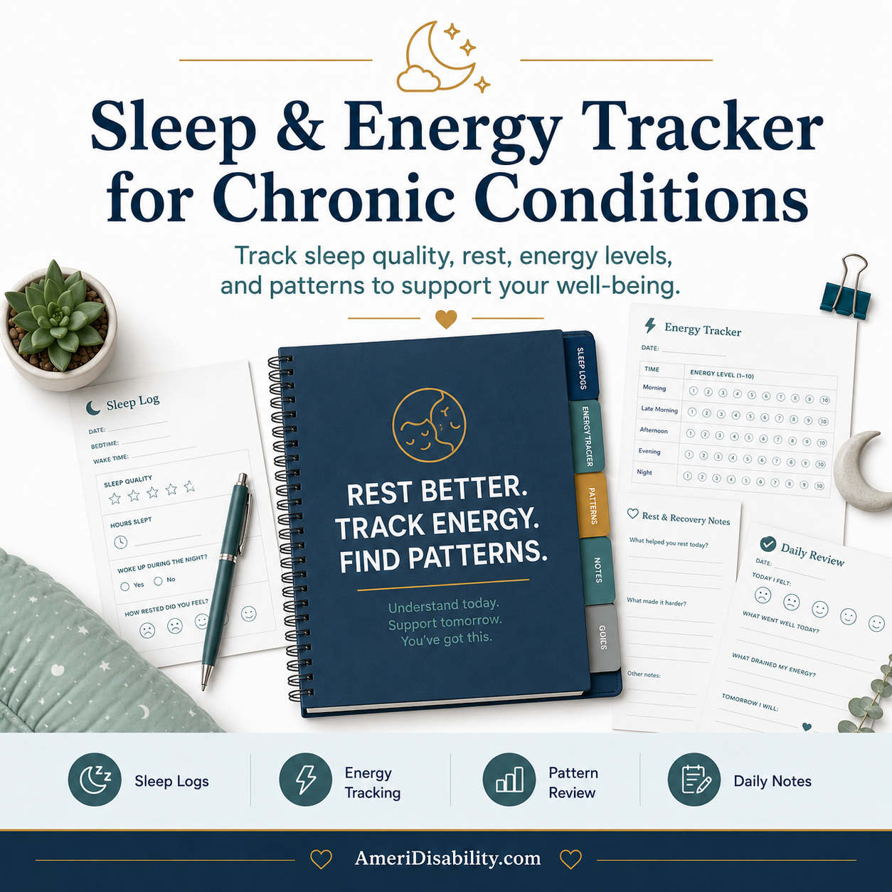 Sleep & Energy Tracker for Chronic Conditions