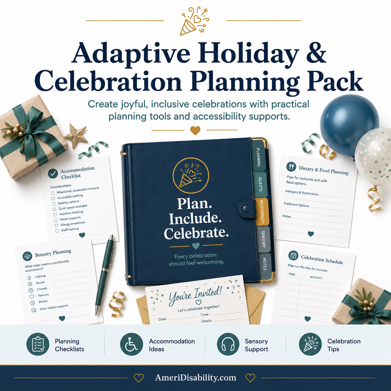 Adaptive Holiday & Celebration Planning Pack