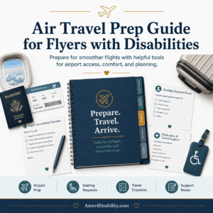 Air Travel Prep Guide for Flyers with Disabilities