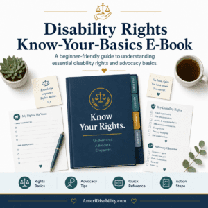 Disability Rights Know-Your-Basics E-Book