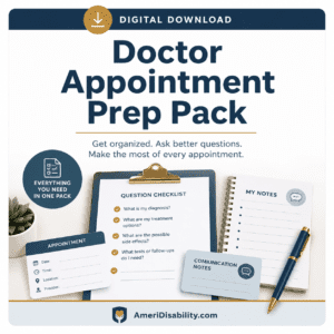 Doctor Appointment Prep Pack