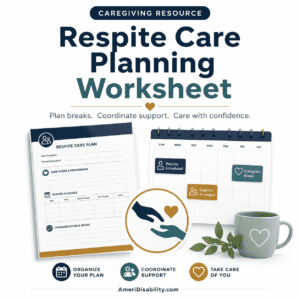 Respite Care Planning Worksheet